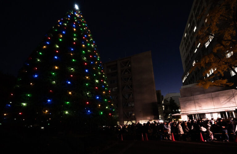 心に届く光と映像の贈りもの。クリスマスシーズンの「青山学院」