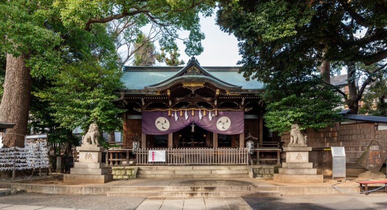 中目黒の邸宅街に佇む、勝運と神泉の社「中目黒八幡神社」